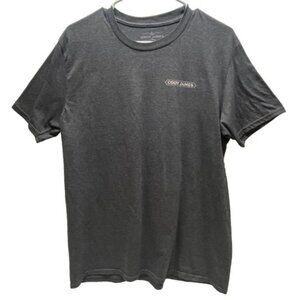 Cody James American Cowboy Graphic Tee Men's Large Charcoal Heather Western EUC